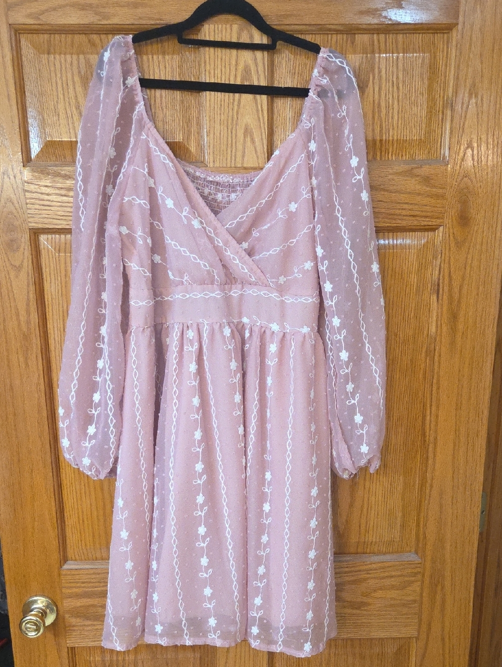 SHEIN Pink Blush Dress